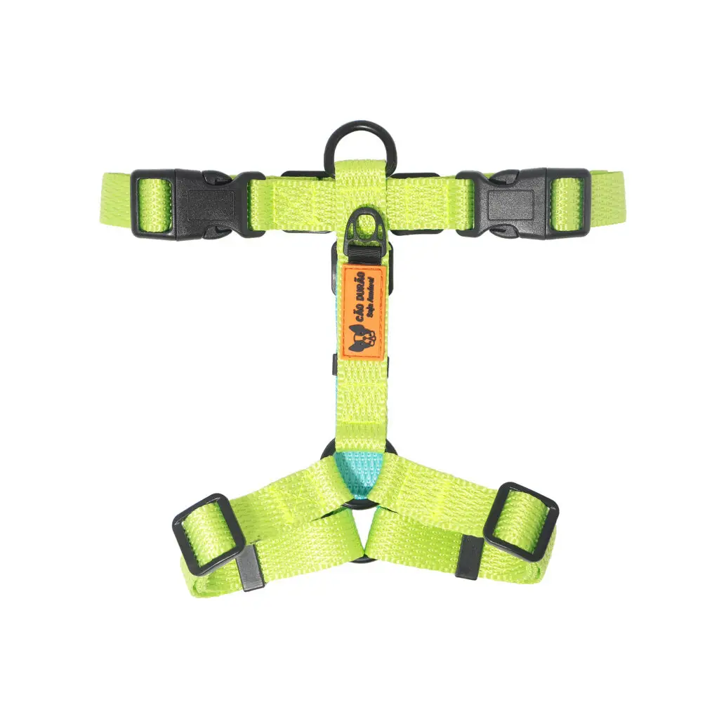 CD1-0199 H-Harness Limao e Azul Marinha