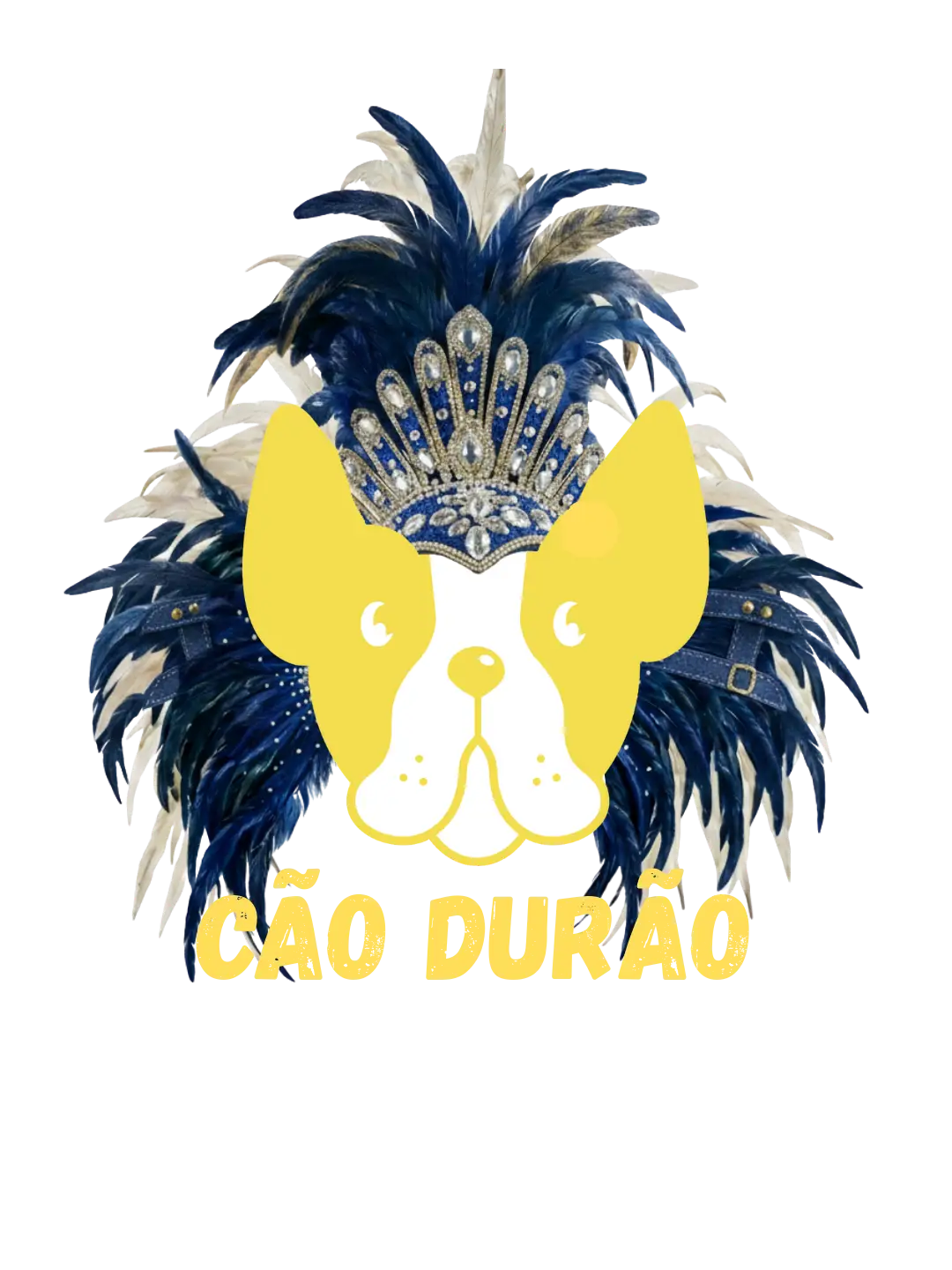 Cão Durão Logo reinha de bateria